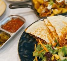 Spicy Chicken Cheese Pancake