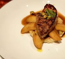 Apple Pan-Fried Foie Gras