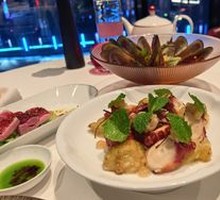 Octopus with Miso Eggplant