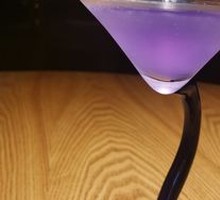 Purple Ghost Cocktail