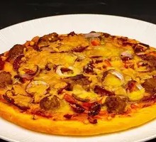 Assorted Trash Can Pizza