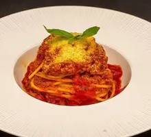 Italian Flat Noodles with Traditional Beef Sauce