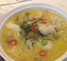 Sichuan Pepper Sour Cabbage Fish (Basa) for One