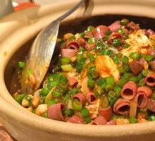 Sea Cucumber Rice Toss