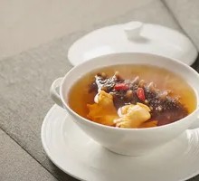 Braised Abalone with Sea Cucumber Soup