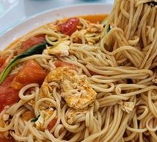 Tomato and Egg Fried Noodles