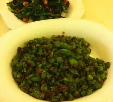 Preserved Vegetable and Minced Pork with Green Beans