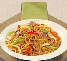 Black Pepper Beef Noodles