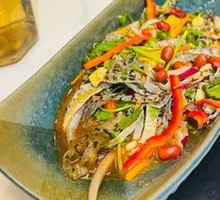 Fish Skin in Prosperous Sauce