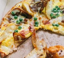 American-style Bacon & Potato Pizza