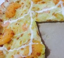 Sweet Pineapple Shrimp Pizza