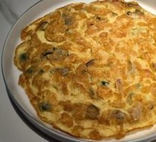 Oyster and Egg Pancake