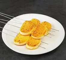 Grilled Steamed Bun Slices