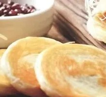 Red Bean Gold Thread Pancake