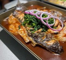 Sauce-Flavored Grilled Fish