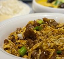 Sour Stir-Fried Egg with Wood Ear Mushrooms