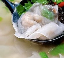Rice Flour Meat Balls Soup