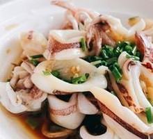 Scallion Oil Squid
