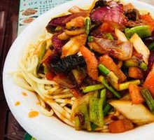 Fried Meat Noodles