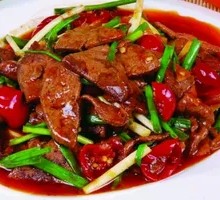 Kimchi Stir-Fried Pork Liver