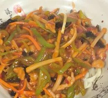 Fish-Flavored Shredded Pork Noodles