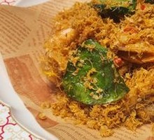 Golden Rice Cereal Sea Shrimp