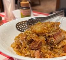 Pork Bone Stew with Sour Cabbage