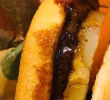 Grilled Pineapple Chicken Burger