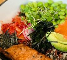 Pan-Seared Salmon with Japanese Bowl