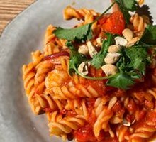 Shrimp and Nut Pasta