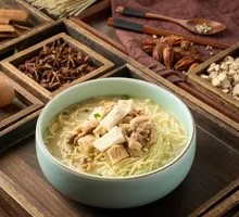 Bamboo Shoot Chicken Noodle Soup