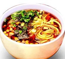 Spicy Noodle Soup with Bone Broth