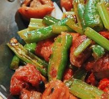 Spicy Pork Intestines Stir-fry