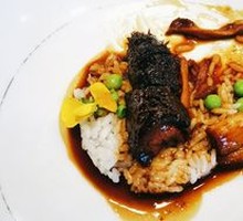 Braised Sea Cucumber with Green Onion
