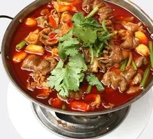 Special Spicy Pork Intestines Hot Pot