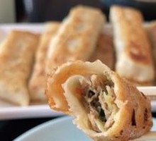 Pork and Lentil Dumpling Flatbread