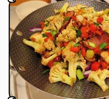 Spicy Cauliflower in Hot Pot
