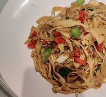 Stir-Fried Pork Shreds with Sticky Rice and Bamboo Shoots