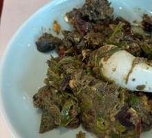 Spicy Pepper and Century Egg Mix