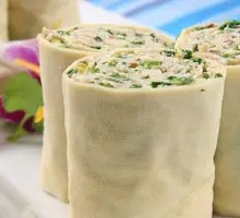 Grilled Tofu Skin Rolls