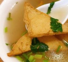 Fried Tofu Soup