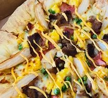 Teriyaki Beef and Potato Pizza
