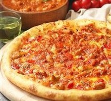 Italian Meat Sauce Pizza