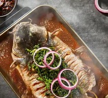 Sauce-Flavored Grilled Fish