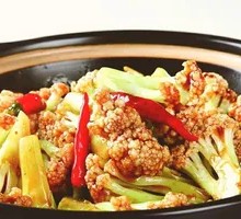 Stir-Fried Organic Cauliflower