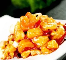 Kung Pao Mushroom Shrimp Balls