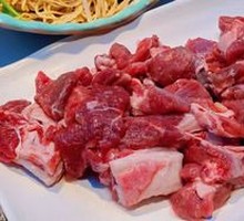 Stewed Lamb in Iron Pot