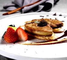 Pan-Seared Foie Gras with Caviar