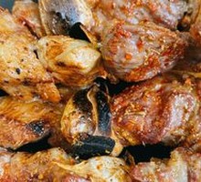 Grilled Garlic Premium Skewers