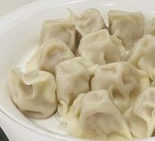 Chinese cabbage and pork dumplings